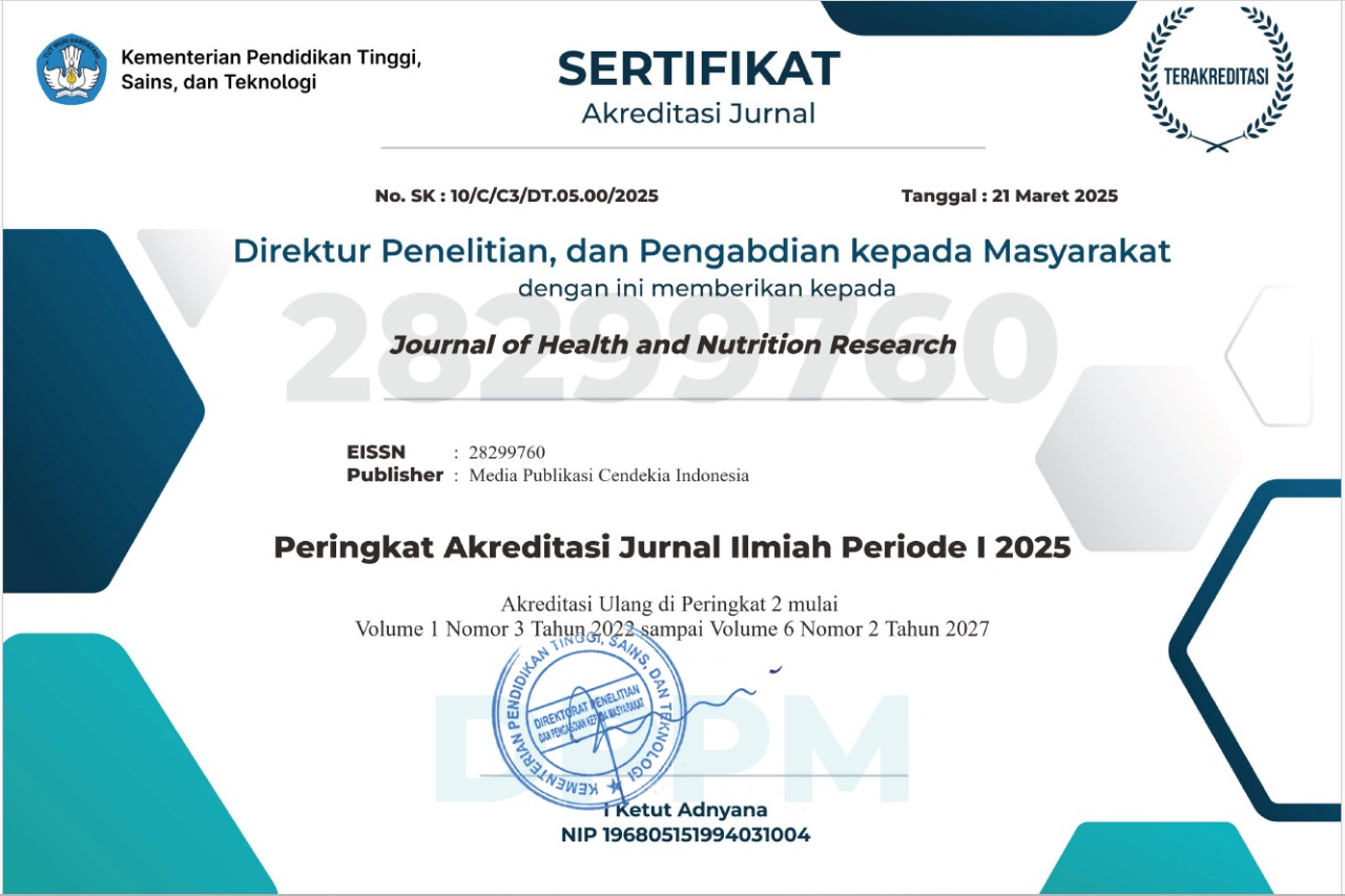 Sertifikat Akreditasi JHNR SINTA 2